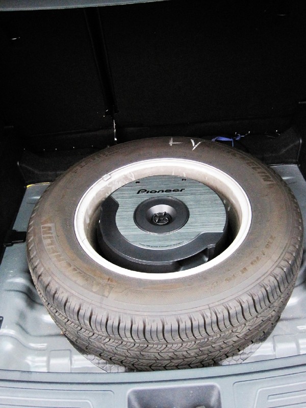 Subwoofer zamiast koła