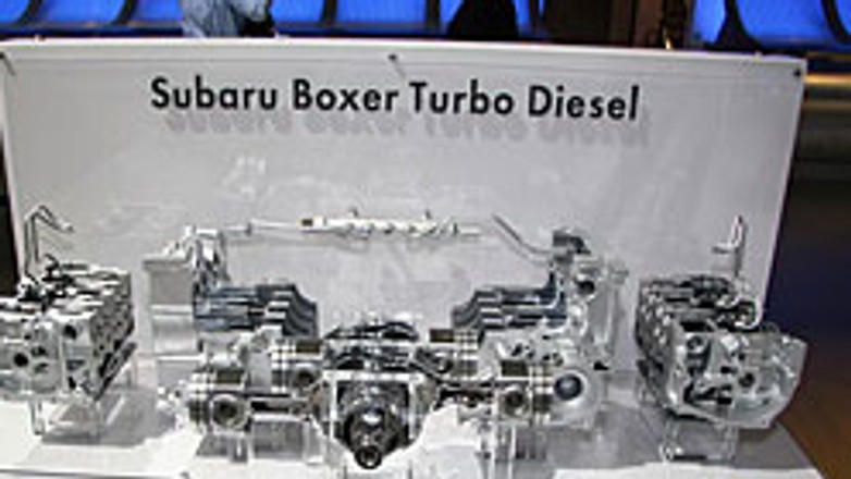 IAA Frankfurt 2007: Subaru Boxer Turbo Diesel – pierwsze informacje o osiągach
