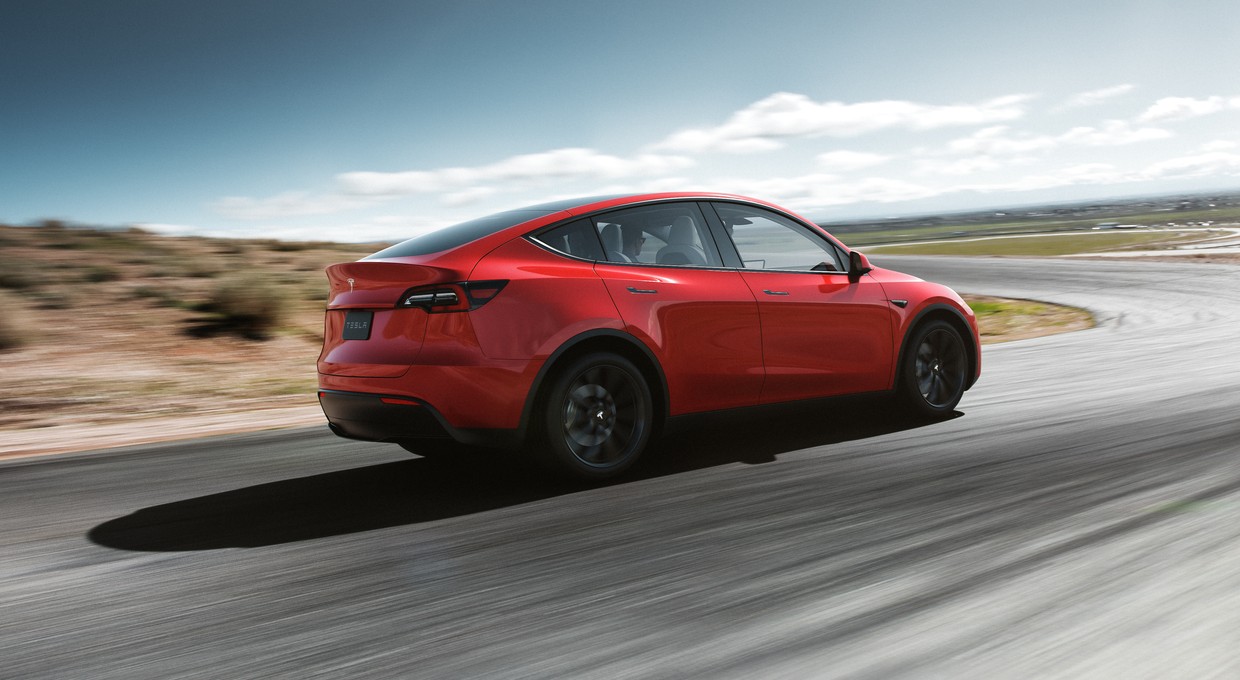 Milionowa Tesla - to czerwony Model Y