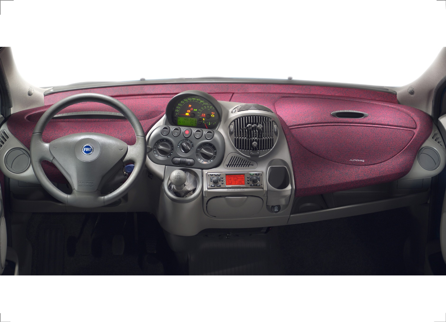 Fiat Multipla - wnętrze
