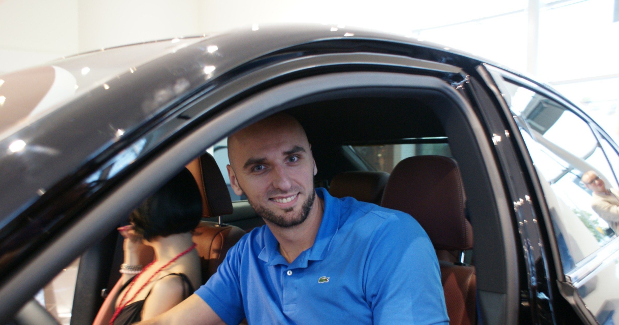 Marcin Gortat jeździ w Polsce...