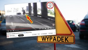 Kaskaderskie sceny na S8. Wypadek pod Warszawą jak z filmu akcji [WIDEO]
