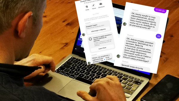 "Przyjedzie kurier z pieniędzmi, wtedy wydasz mu towar". Tak okradają sprzedających na platformach ogłoszeniowych