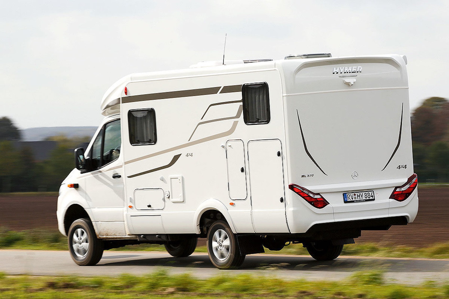 Dwa kampery 4x4: Hymer i Knaus