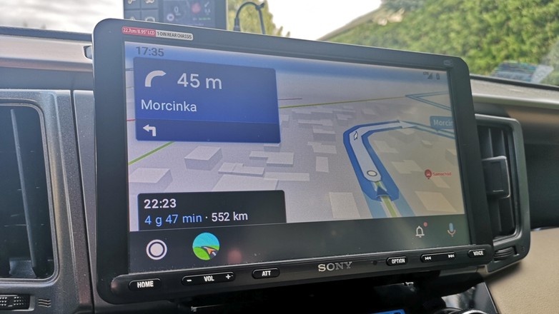 AutoMapa Android Auto