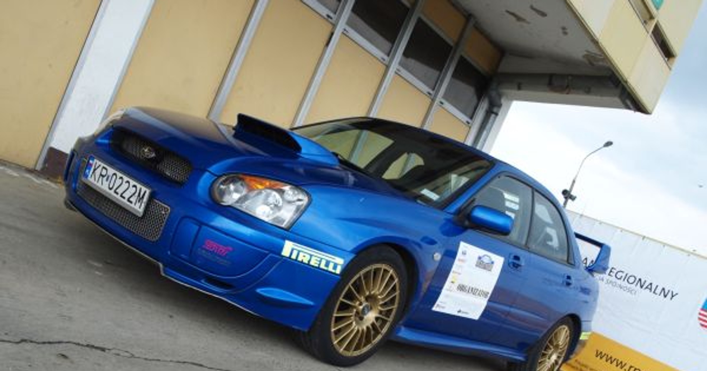 Subaru Impreza na VII Zlocie Plejad