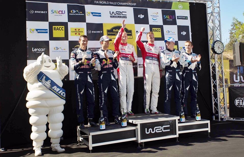 Triumfatorzy Rajdu Katalonia 2017