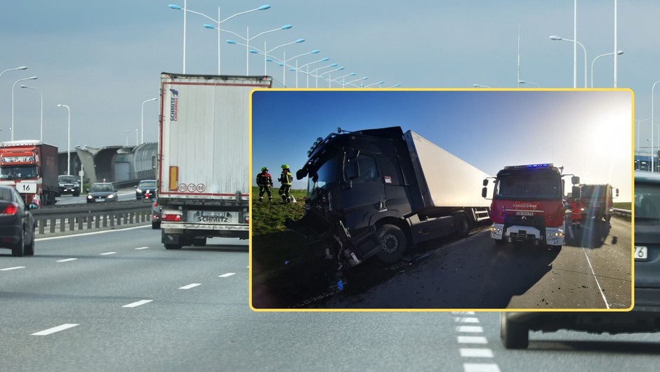 Tragedia na autostradzie A4. Trzy osoby nie żyją, pięć zostało rannych / fot. facebook.com/kwpspwewroclawiu