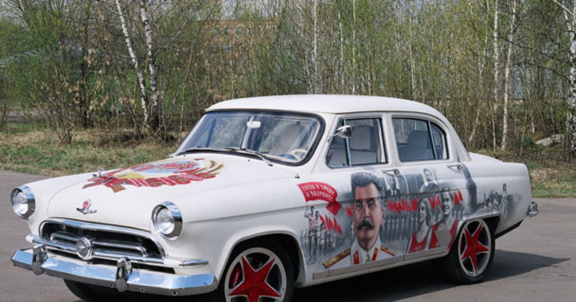 Wołga jak Porsche Cayenne