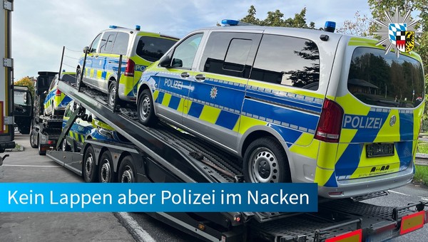 Wiózł radiowozy i łamał przepisy. Policja odkryła znacznie więcej