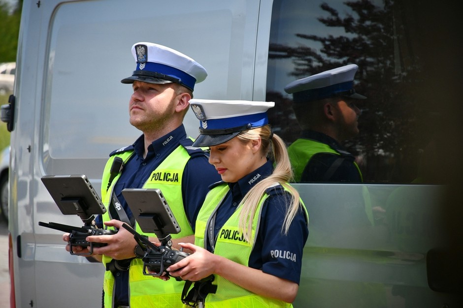 Policjanci prowadzili akcję tylko na jednym skrzyżowaniu. Mandaty dosłownie spadały z nieba