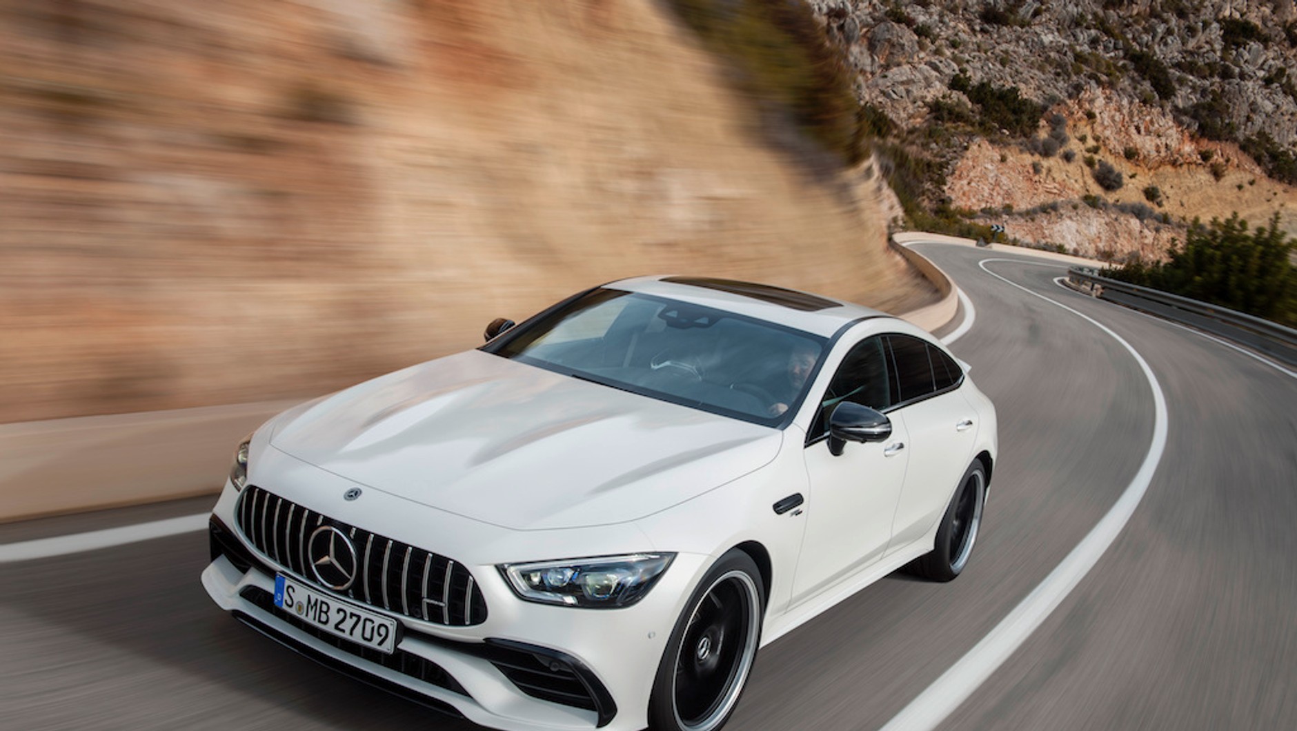 Mercedes-AMG GT 4-Door Coupe.