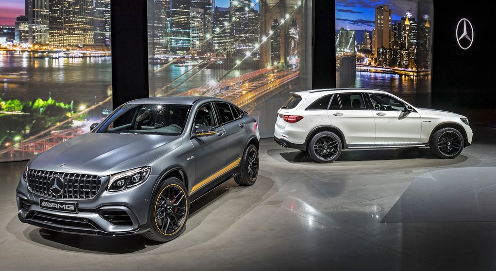 Mercedes-AMG GLC i GLC Coupé 63 4Matic+ - premiera w Nowym Jorku