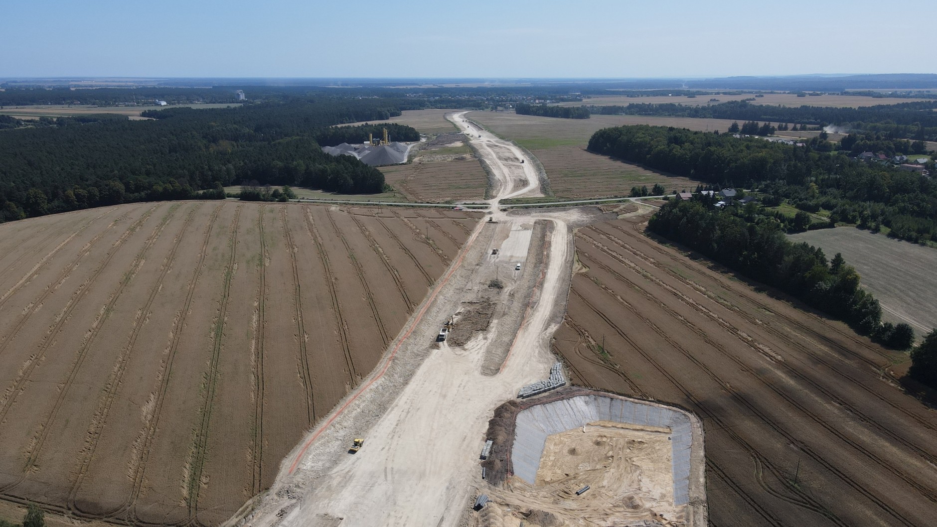 Budowa drogi S17 na odc. Tomaszów Lubelski - Hrebenne