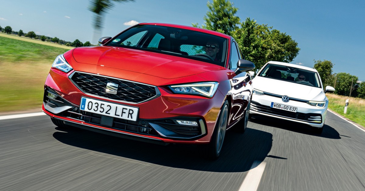 Porównanie: Seat Leon 1.5 eTSI kontra Volkswagen Golf 1.5 eTSI