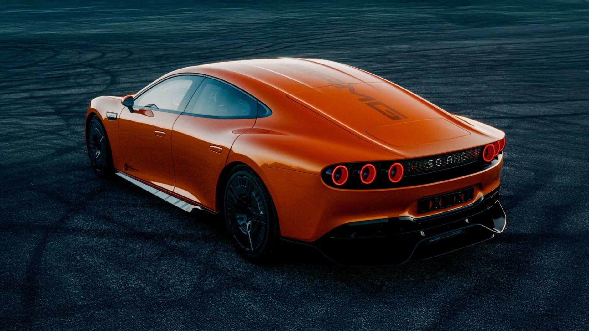 CONCEPT AMG GT XX na torze Nardo