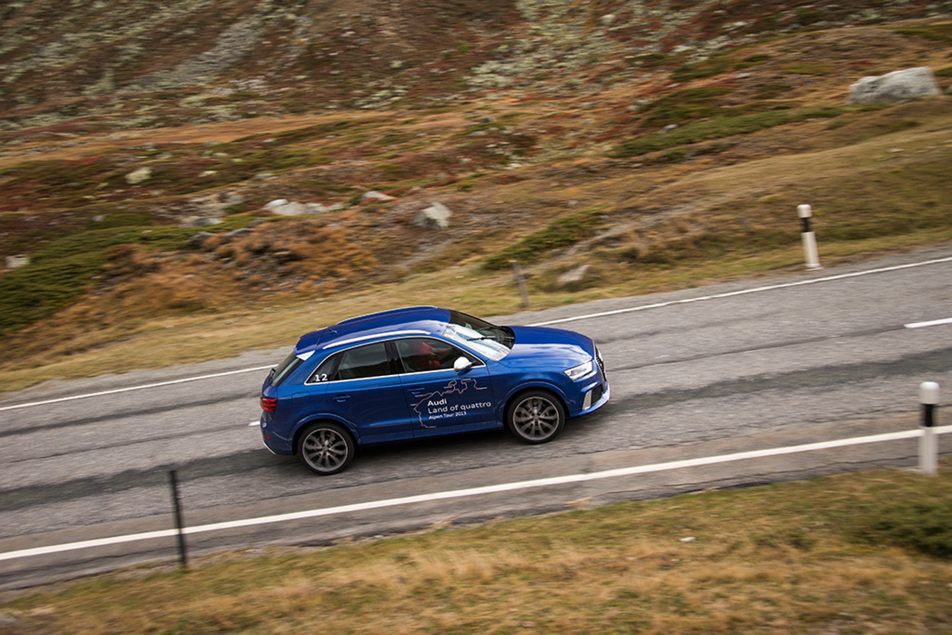 Audi Q3 RS zdobywa Alpy