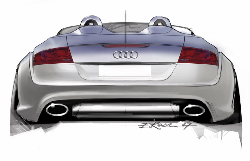 Audi TT Clubsport quattro: lifting dachowy