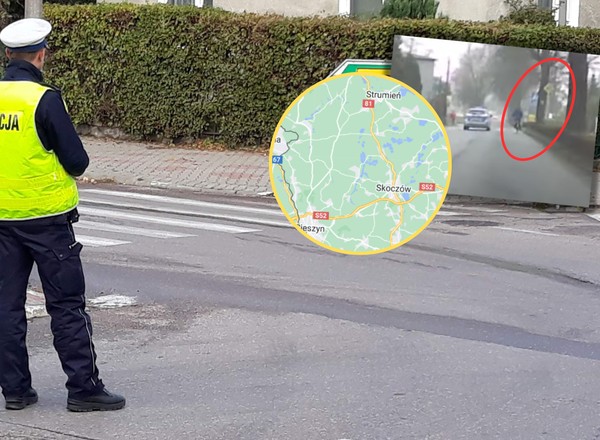 Policjant dał pokaz,"jak nie jeździć". Może stracić prawo jazdy [WIDEO]