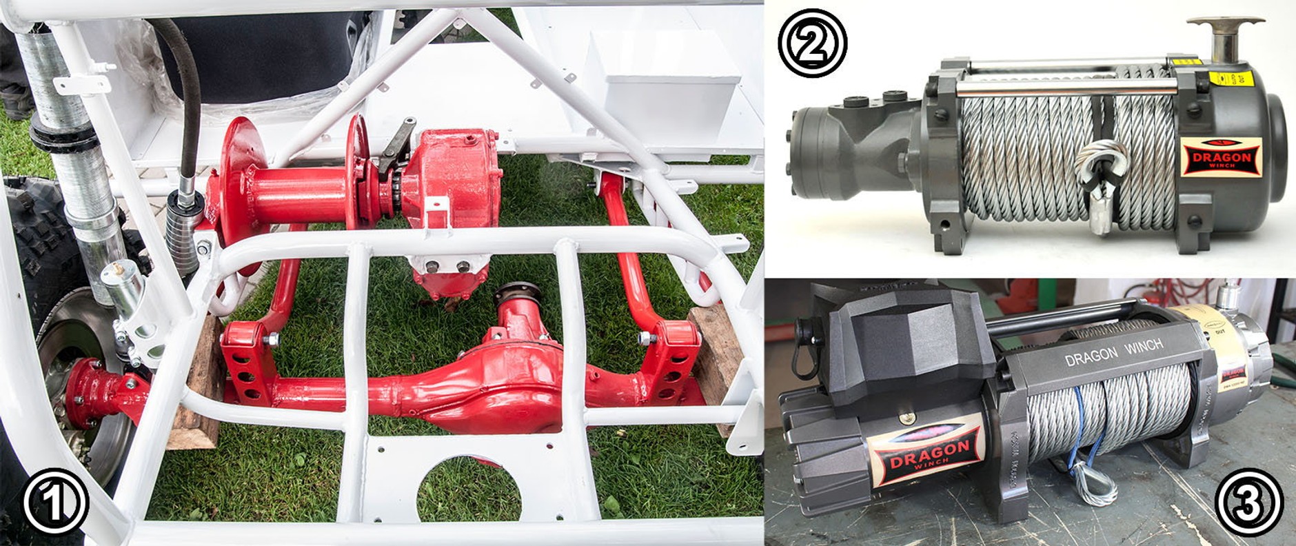 Różne rodzaje napędu wyciągarek