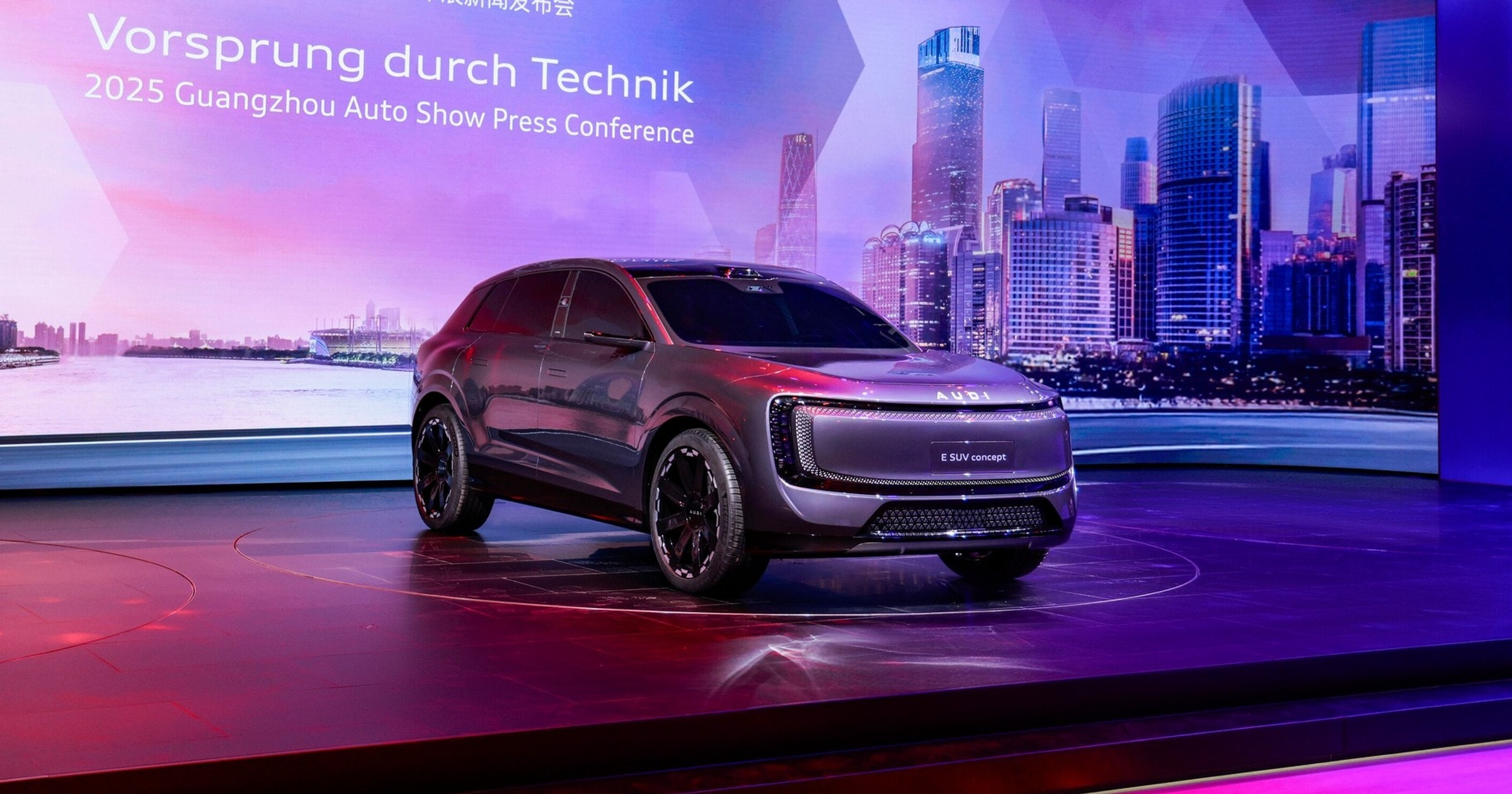 AUDI E SUV opracowane z myślą o chińskim rynku