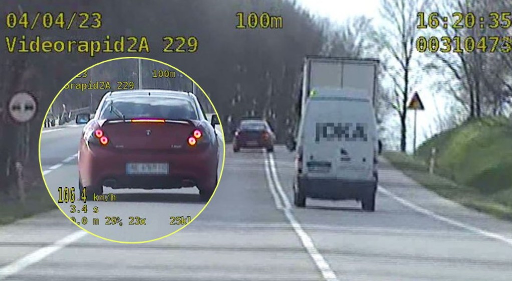 W minutę przekroczył limit punktów karnych. Dziwne tłumaczenia kierowcy