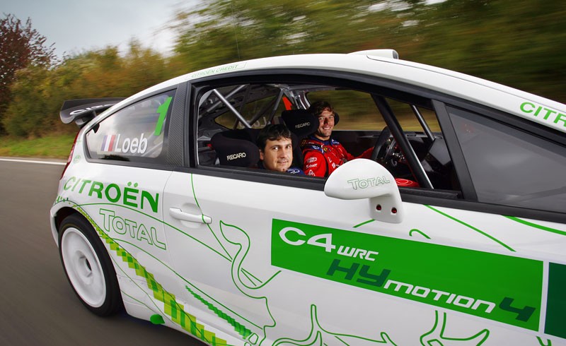 Paryż 2008: Citroën C4 WRC HYmotion4 – hybridnowy sportowiec