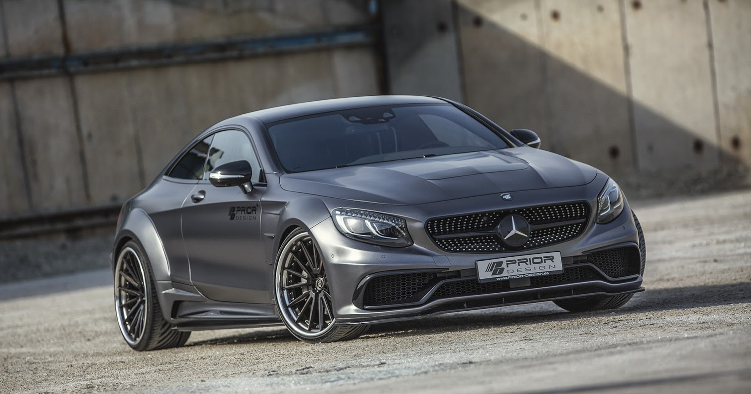 Przypakowana S-klasa Coupe od Prior-Design