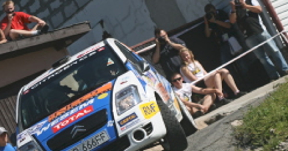 Rajd Karkonoski 2008: ciekawie w klasie Citroënów