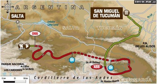 Dakar 2013: Przygoński stracił, auta w błocie (8. etap, wyniki, galeria)