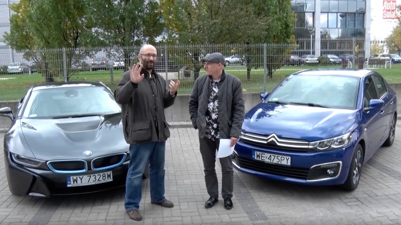 Auta bez ściemy - BMW i8 i Citroen C-Elysee