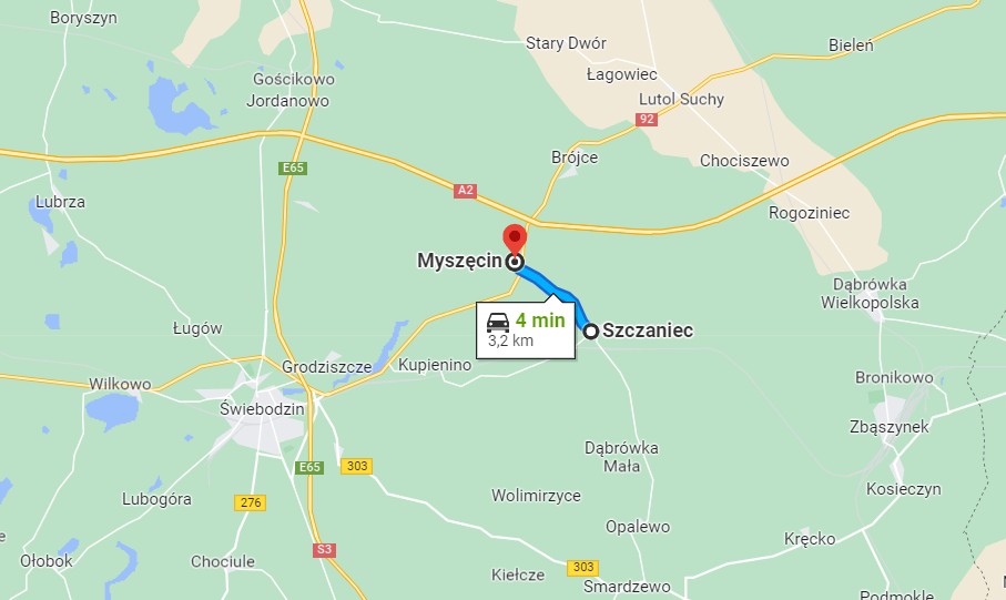 Droga Myszęcin–Szczaniec