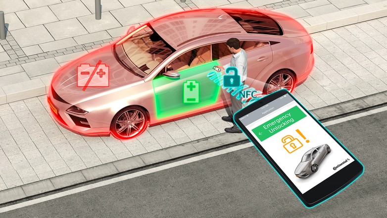 Projekt inteligentnych drzwi od firmy Continental