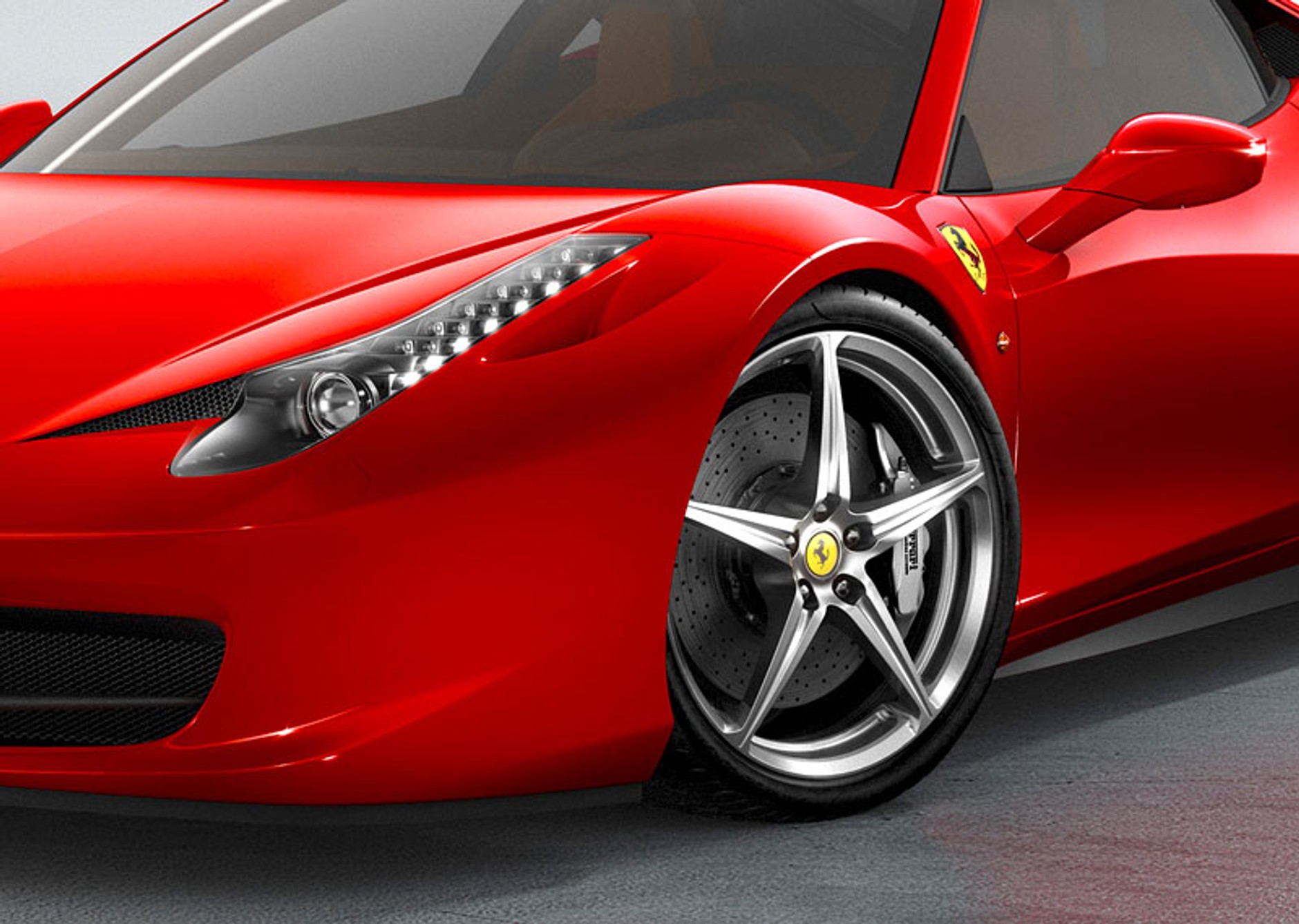 IAA Frankfurt 2009: Ferrari 458 Italia - mała rewolicja