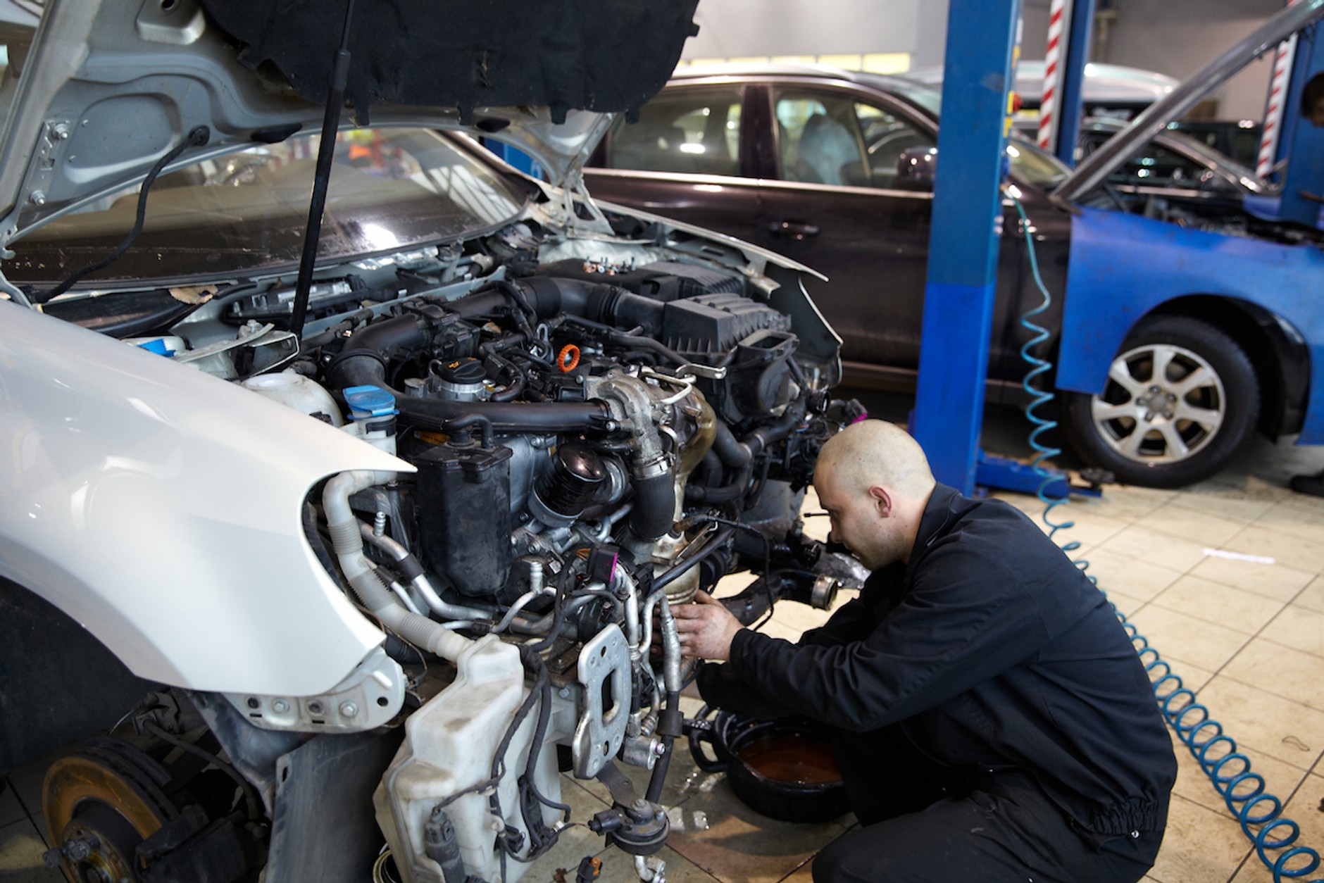 Łańcuchowy napęd rozrządu