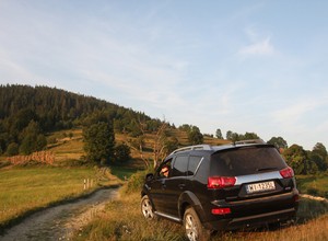 Peugeotem 4007 po Beskidzie żywieckim