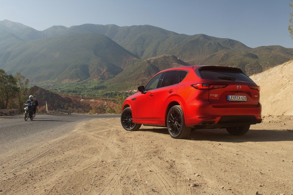 Mazda CX-60 z dieslem w Maroku