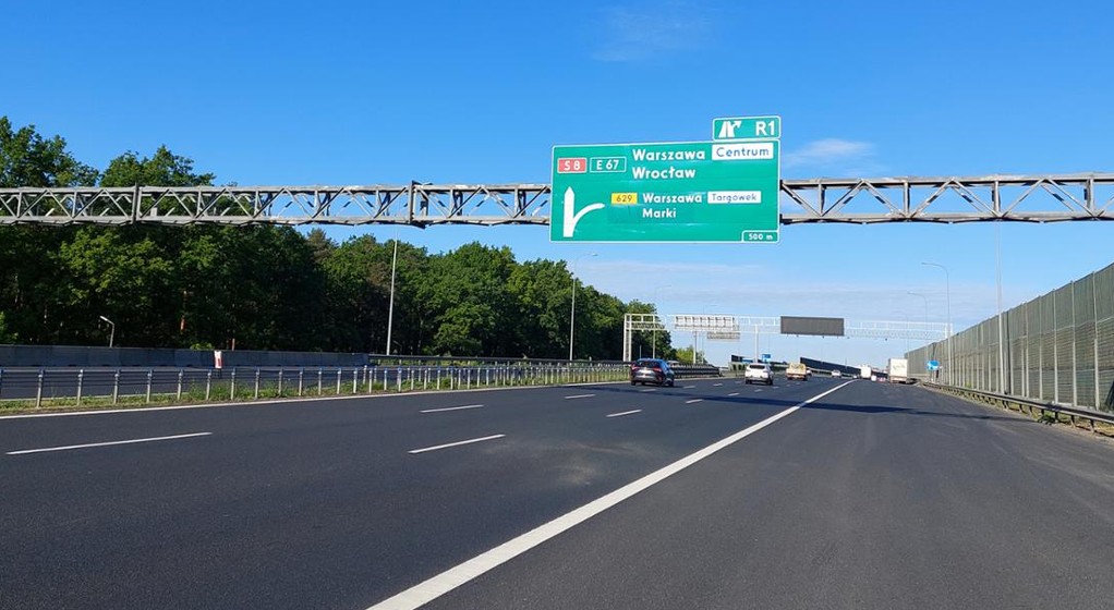 Trasa S8 - obwodnica Marek