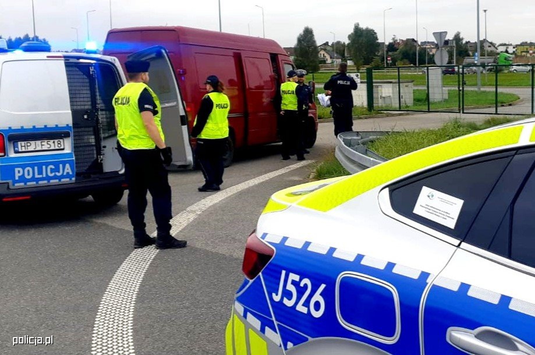 Policjanci do tej kontroli musieli wezwać Straż Graniczną