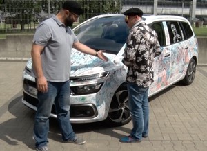 Auta bez ściemy - pomalowany Citroen Grand C4 Picasso