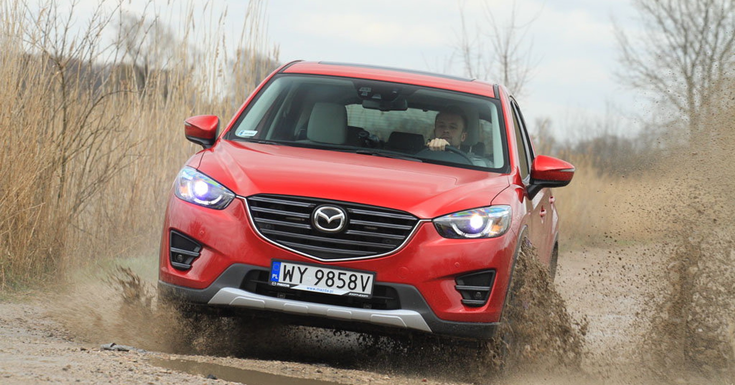 Szybki SUV z dużym silnikiem - Mazda CX-5 2.5 Skyactiv-G 4x4