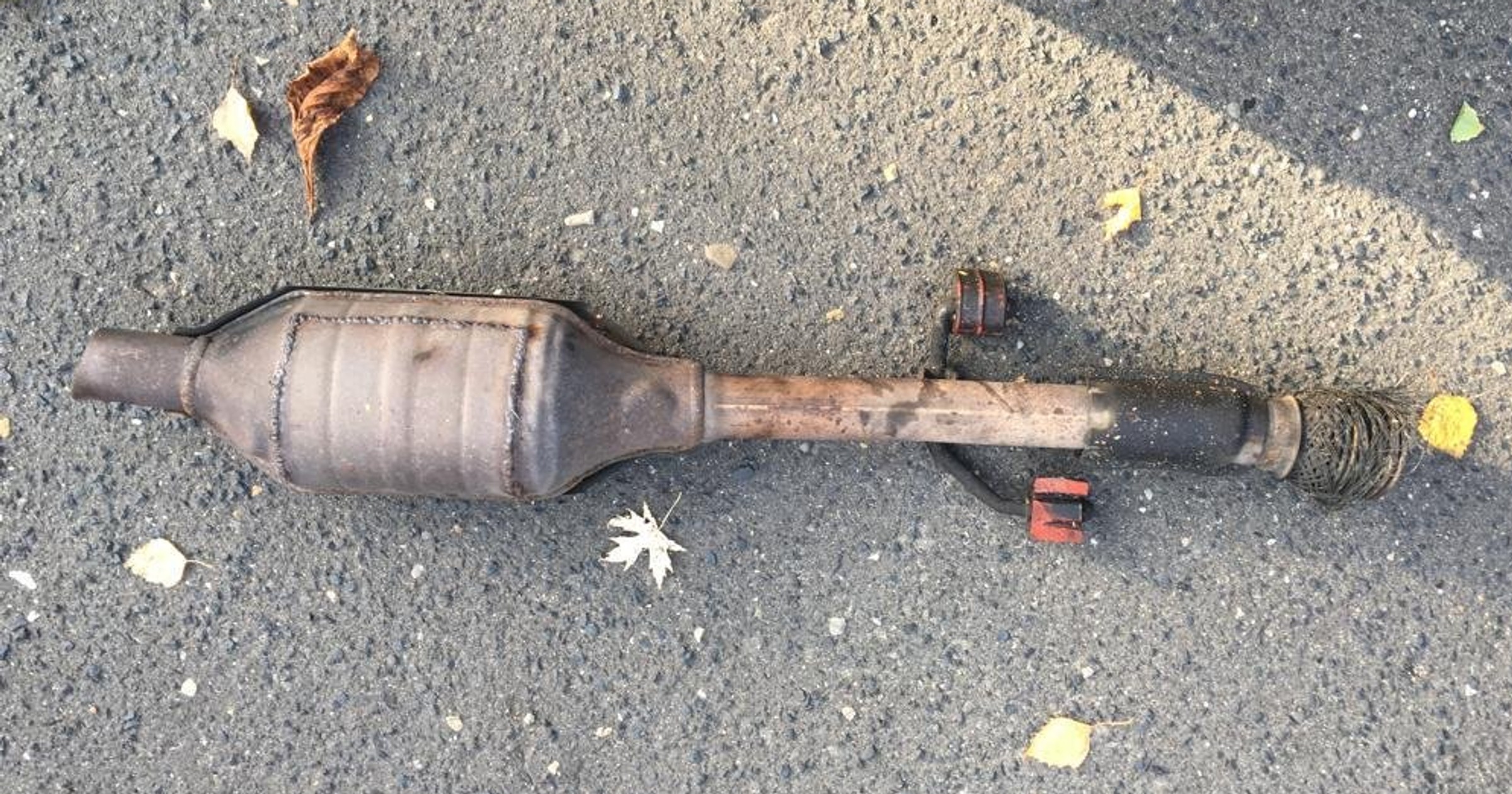 Katalizator wycięty przez seryjnego złodzieja recydywistę z Zabrza