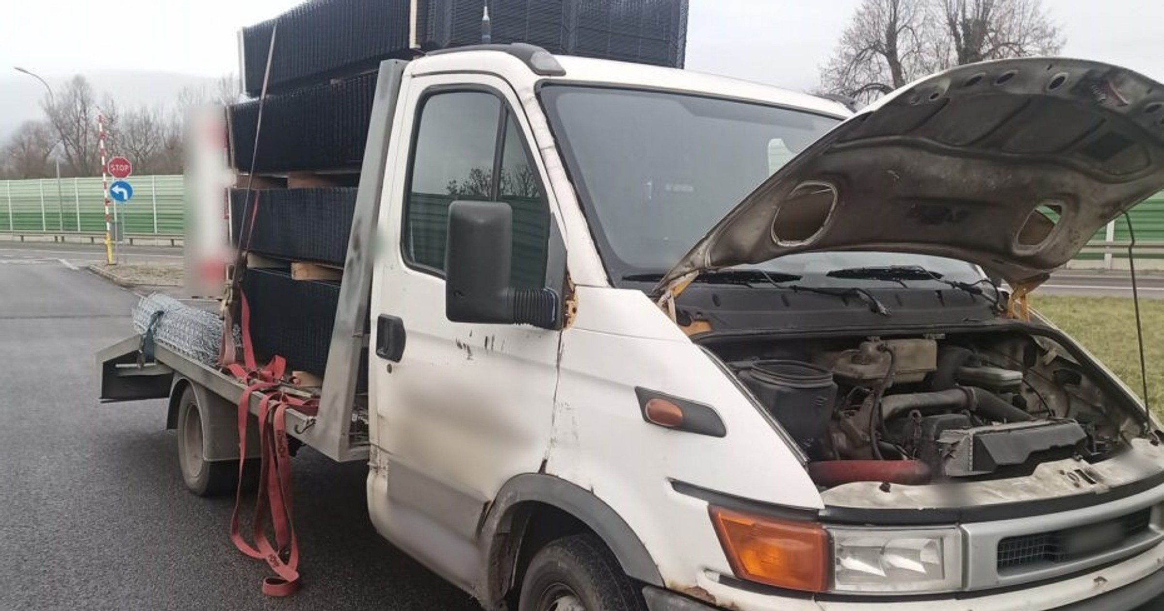 Iveco było przeładowane i miało zły numer VIN