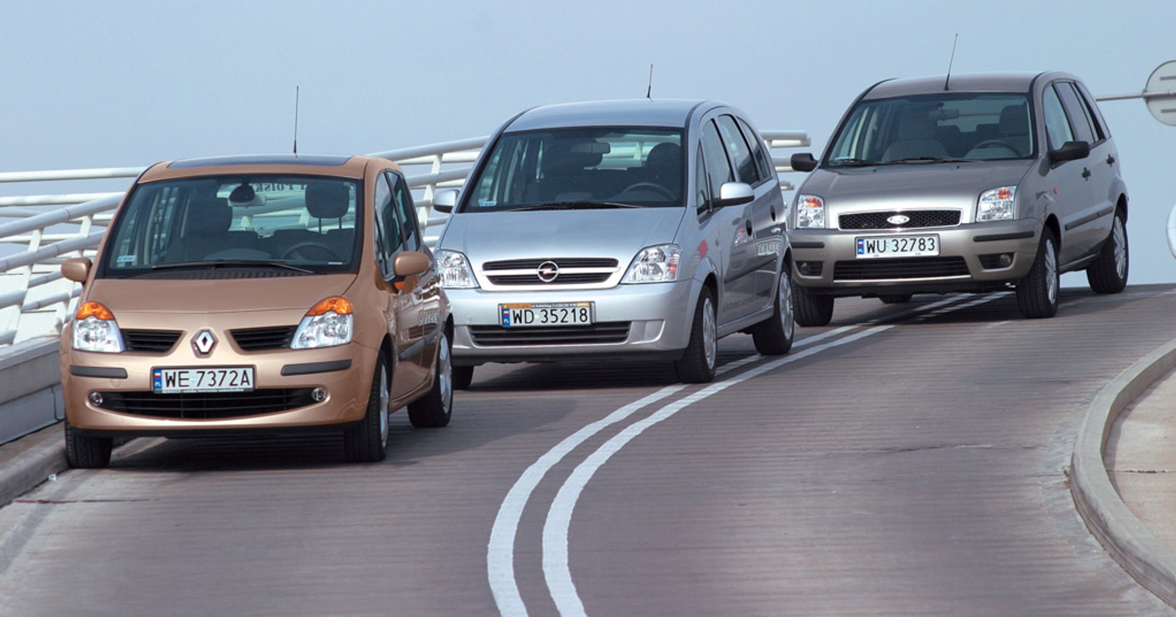 Ford Fusion kontra Opel Meriva i Renault Modus: małe, trwałe i praktyczne