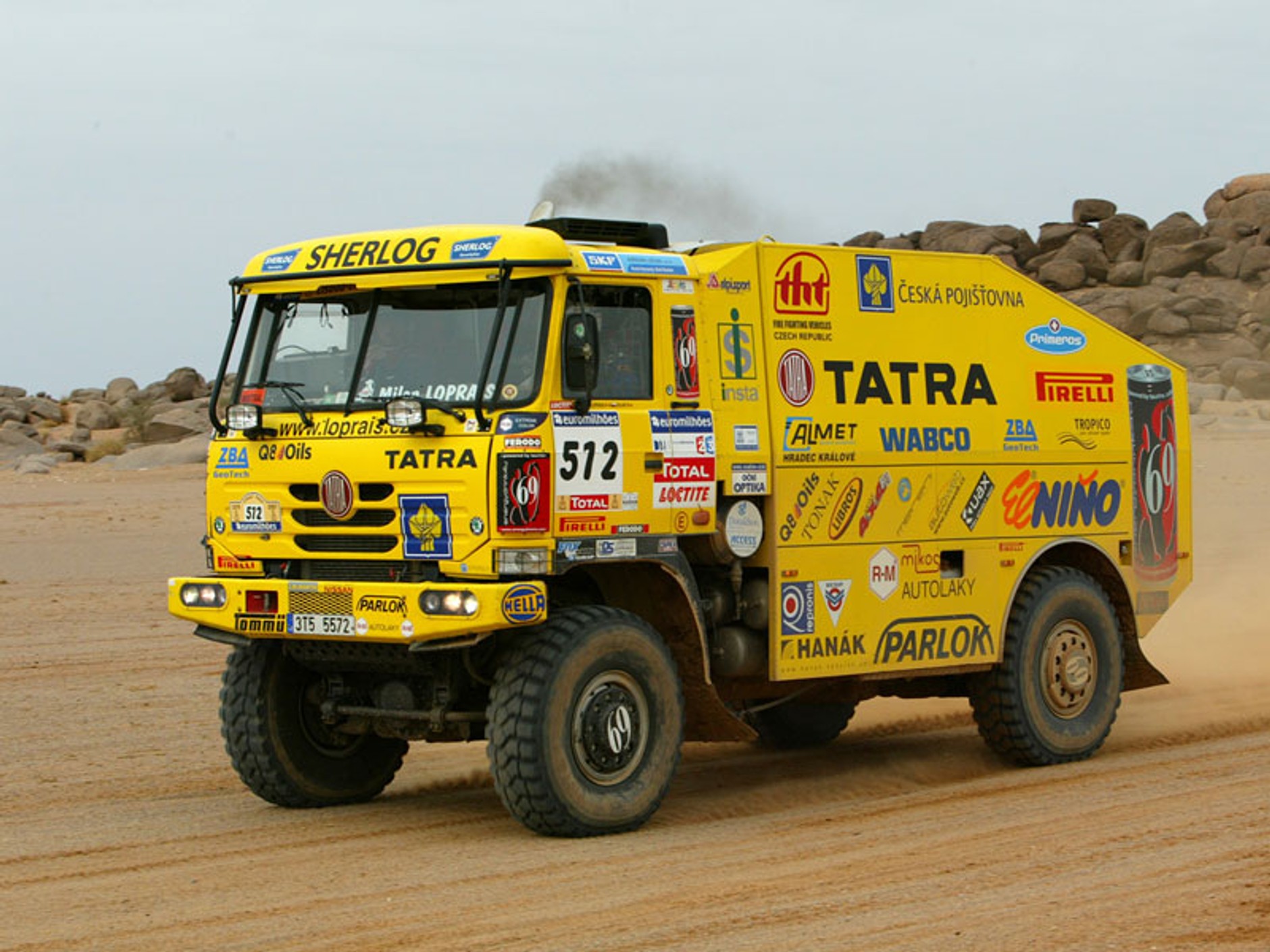 Rajd Dakar 2008: Loprais Tatra Team już w drodze do Lizbony