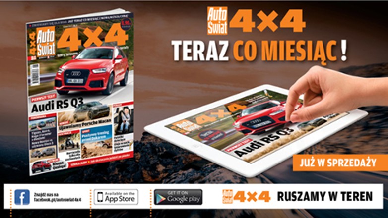 Nowy 6/2013 Auto Świat 4x4 już w sprzedaży i na tabletach
