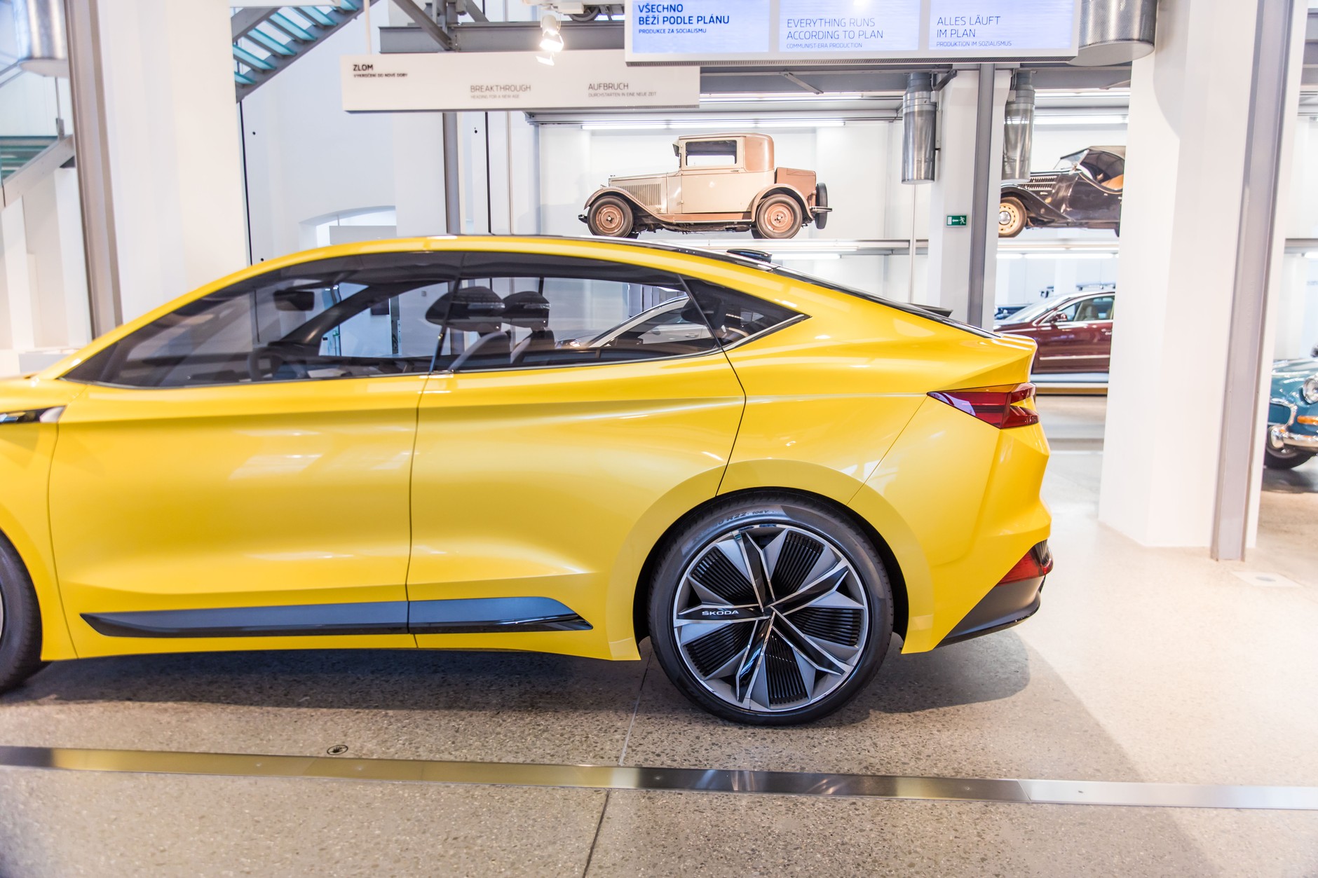 ŠKODA Vision iV w Muzeum w Mladá Boleslav