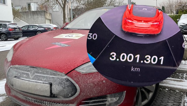 Ta Tesla Model S przejechała ponad 3 mln km