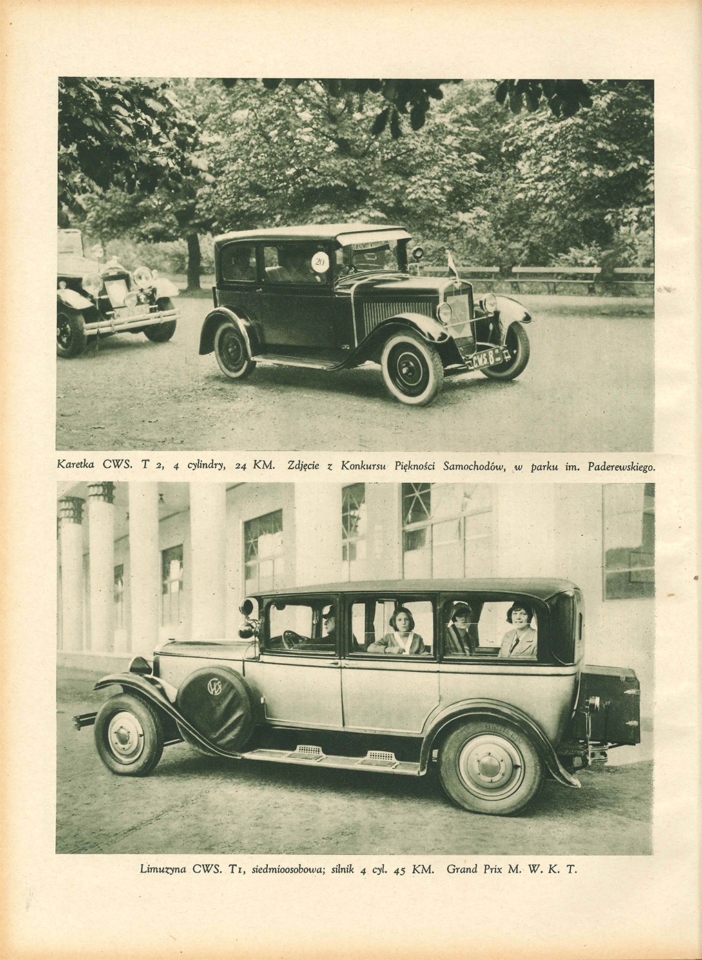 Konkursy elegancji z lat 30.