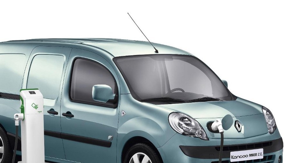 Renault Kangoo Maxi Z.E. – Większy dostawczak też na prąd